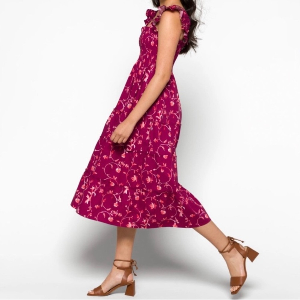 Hill House Ellie Floral Nap Dress NEW! - Picture 4 of 12